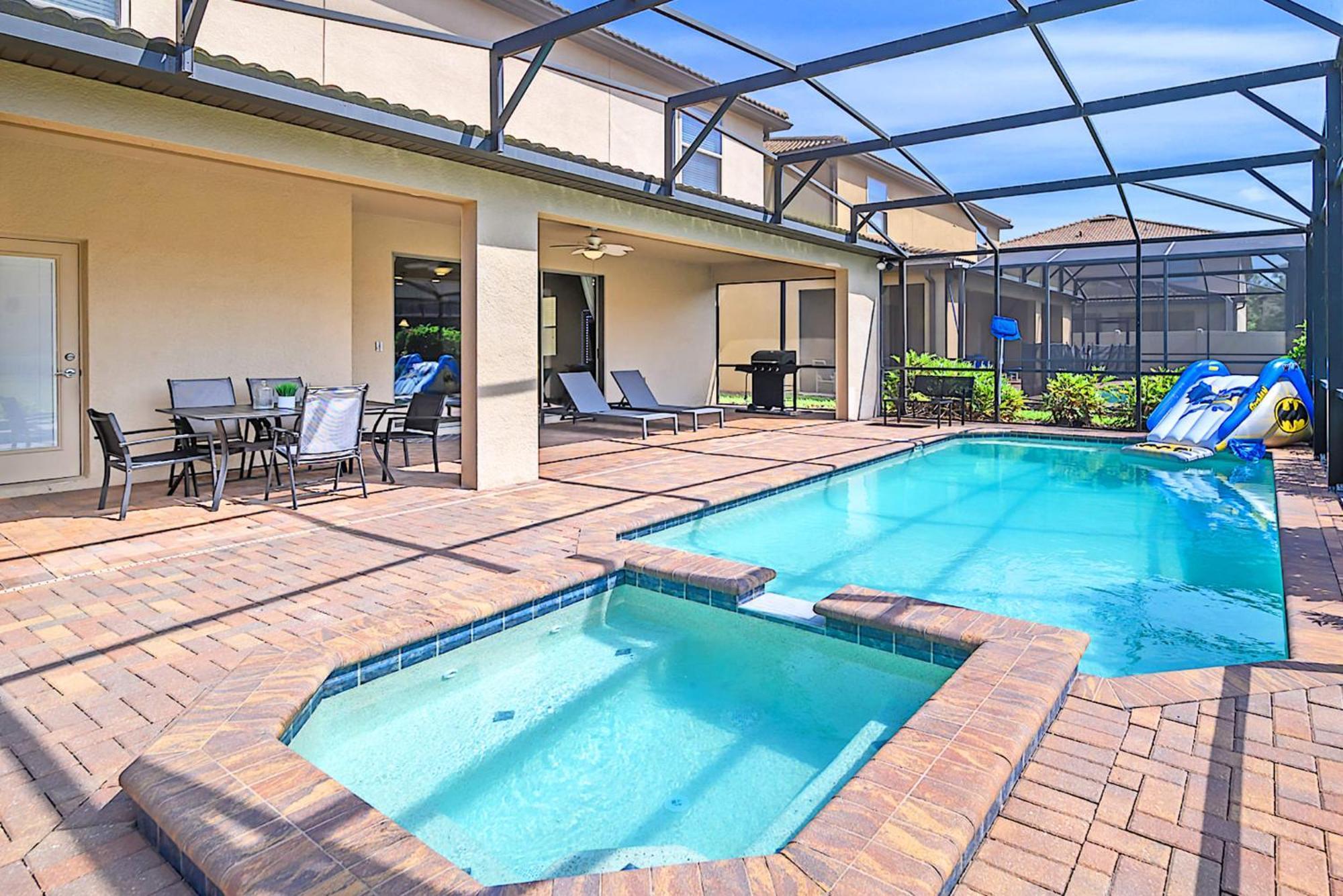 8Br Resort Home W Pool Hot Tub And Theatre Loft Kissimmee Exteriér fotografie