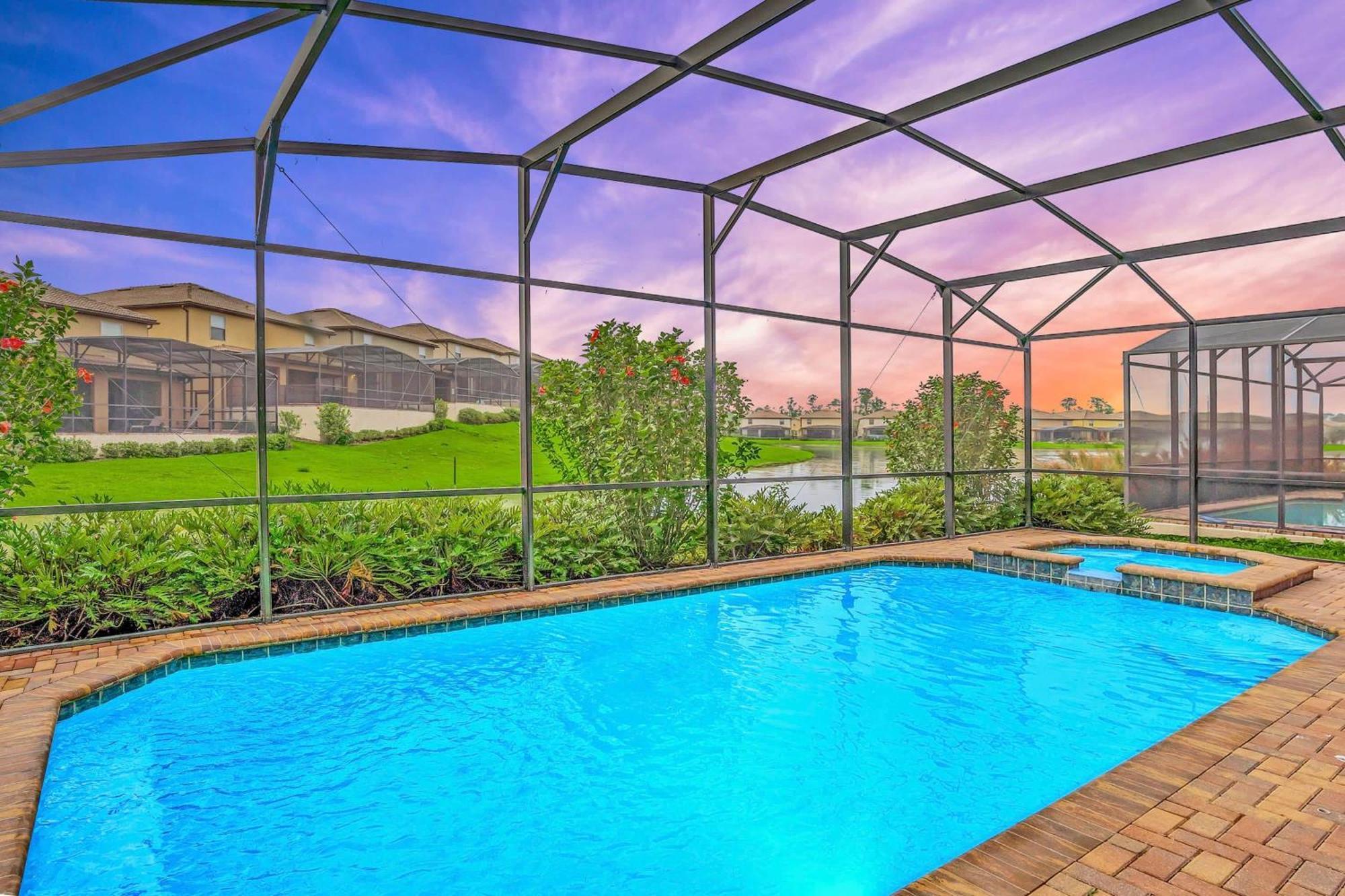 8Br Resort Home W Pool Hot Tub And Theatre Loft Kissimmee Exteriér fotografie