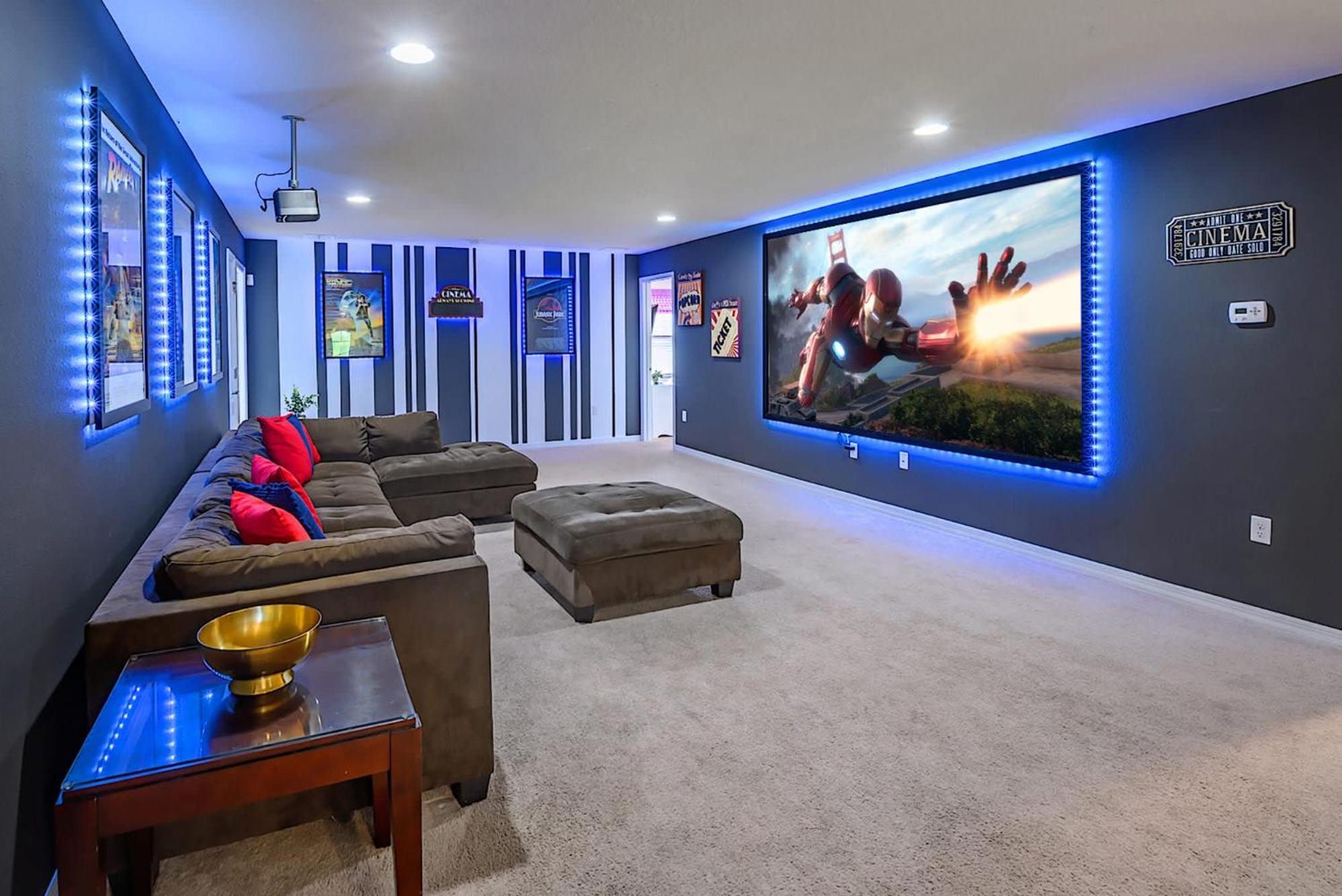 8Br Resort Home W Pool Hot Tub And Theatre Loft Kissimmee Exteriér fotografie
